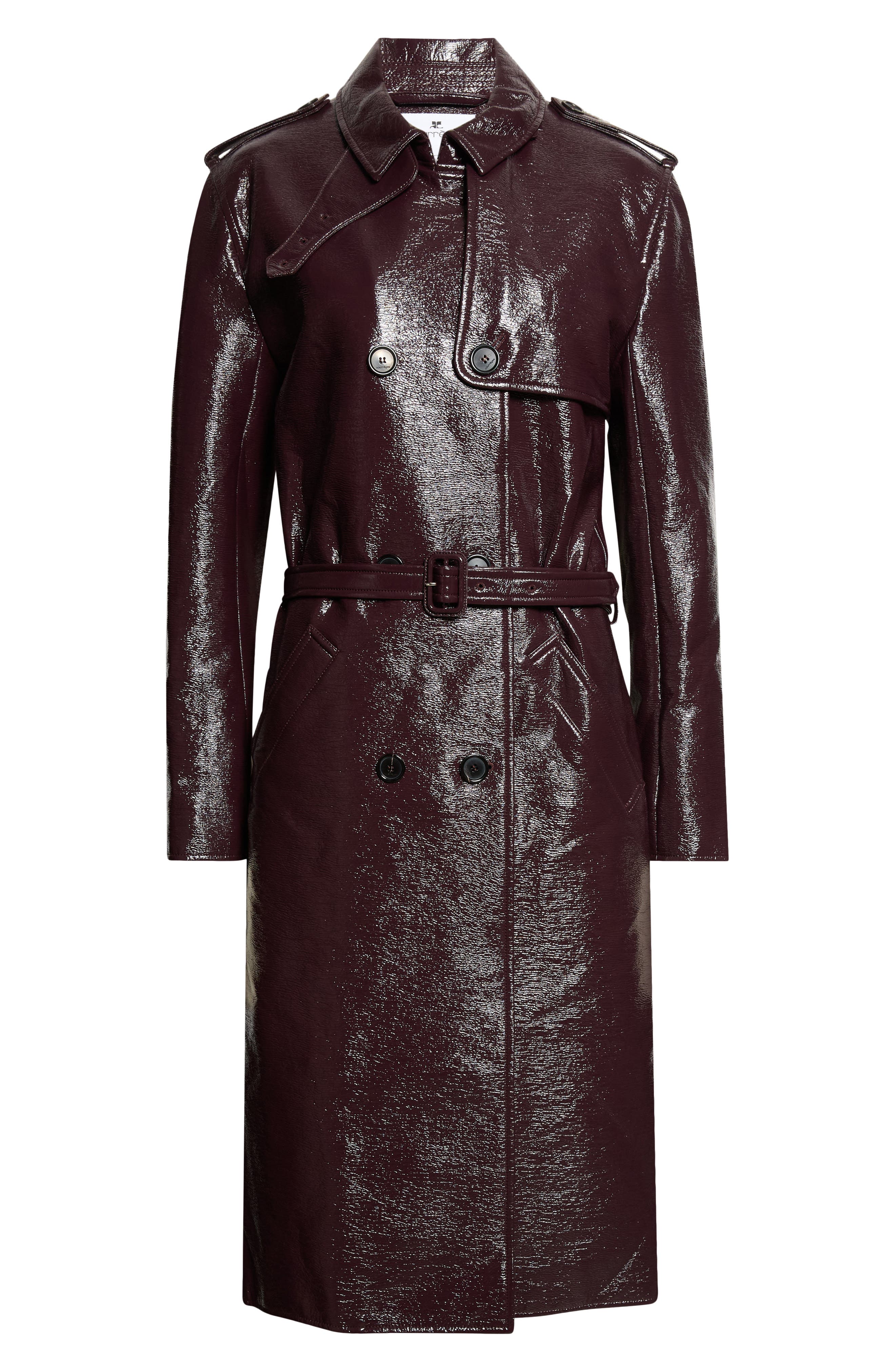 selected BURNT RED