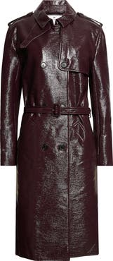 Courrèges Vinyl Trench Coat