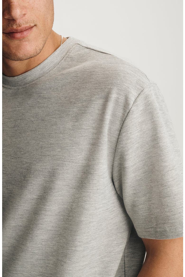 Mélange Crewneck T-Shirt, Alternate, color, GREY MELANGE