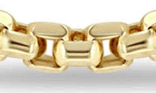 Zoë Chicco Box Chain Necklace In 14k Yellow Gold