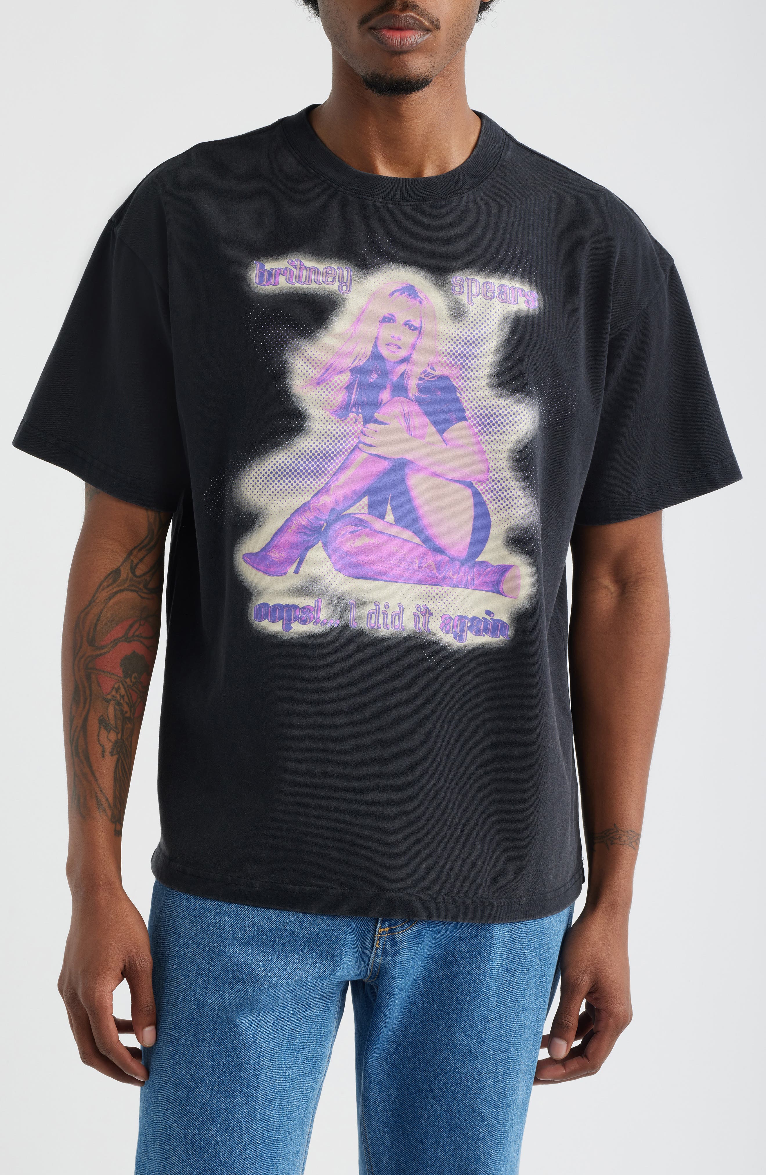 BRAVADO Oversize Britney Spears Tour Graphic T-Shirt | Nordstrom
