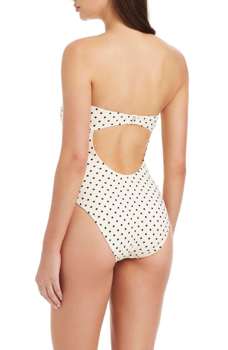 Sanctuary Merrow Underwire One-Piece Swimsuit, Alternate, color,
