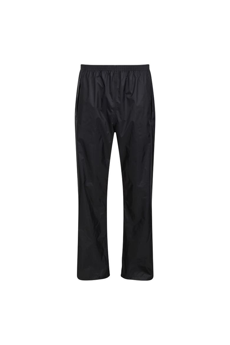 Pro Packaway Waterproof Breathable Overtrousers, Main, color, Black