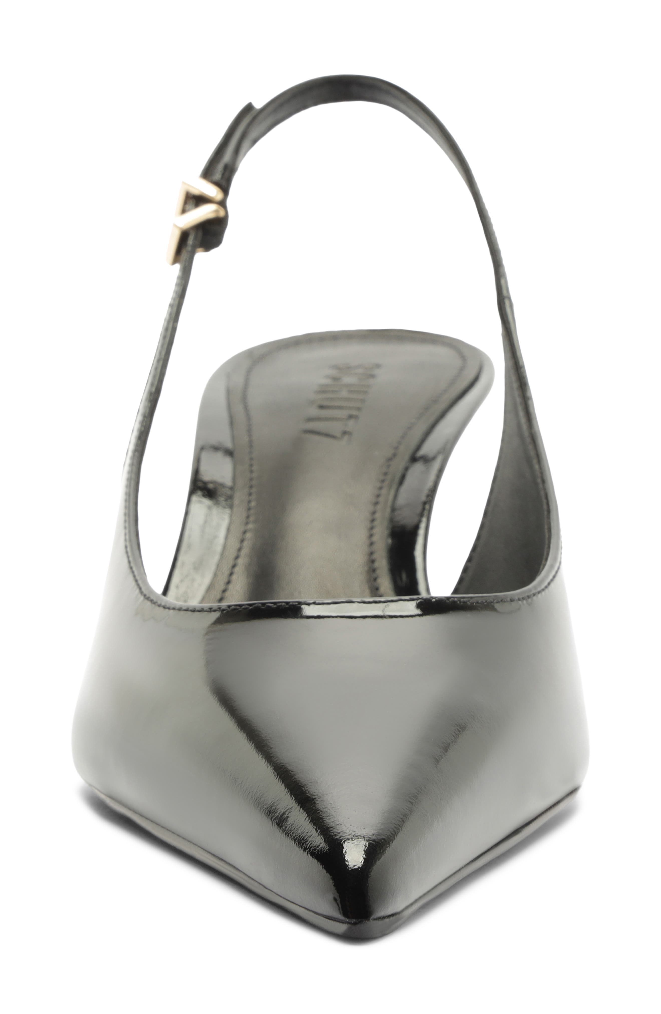 Schutz Paola Mid Slingback Pump, Alternate, color, Black