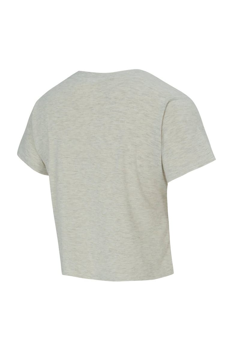 Women's Concepts Sport Cream New York Yankees Birch Cropped T-Shirt, Alternate, color, Cream