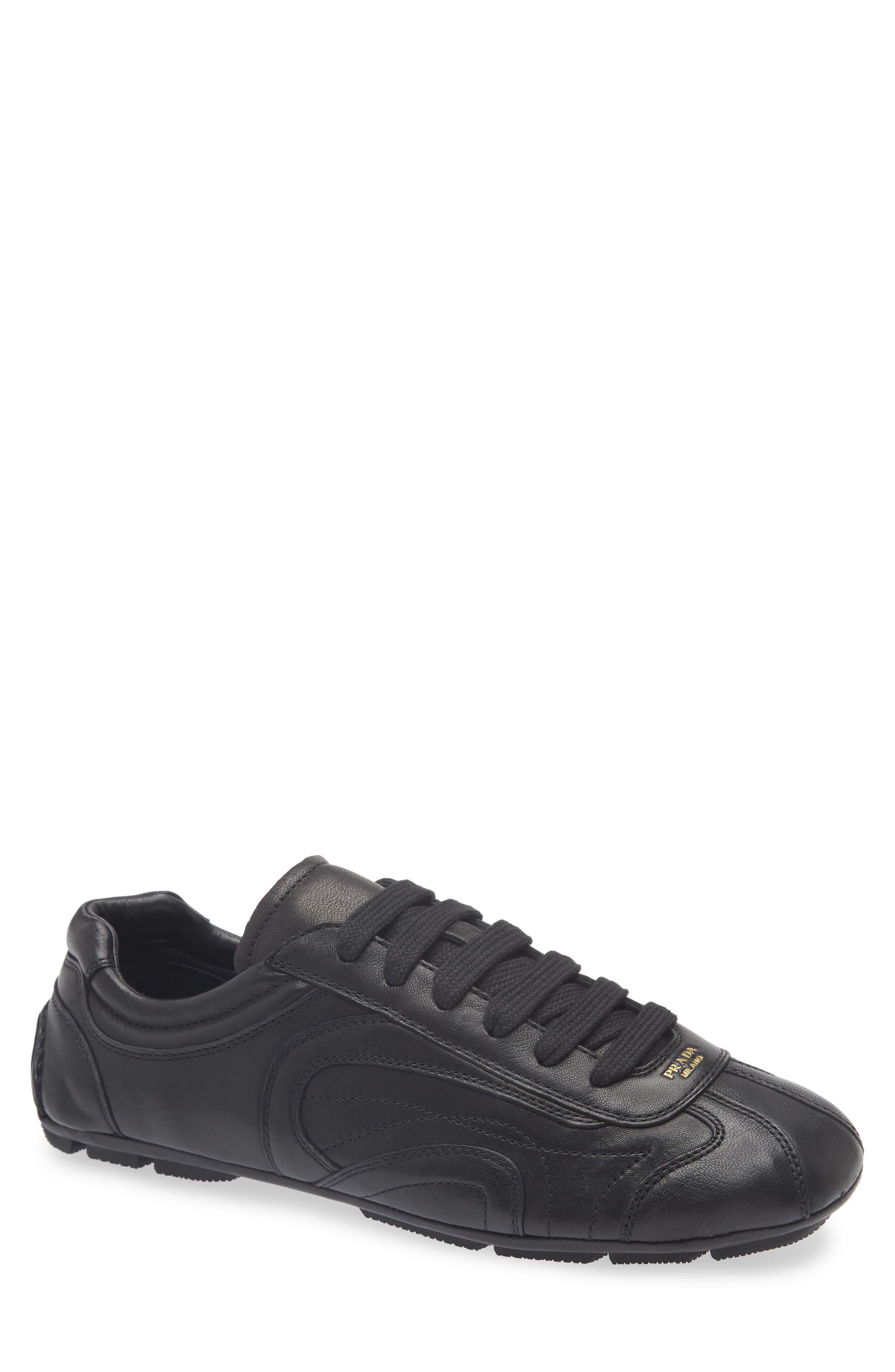 Prada Montecarlo Re-Edition Sneaker, Main, color, Nero