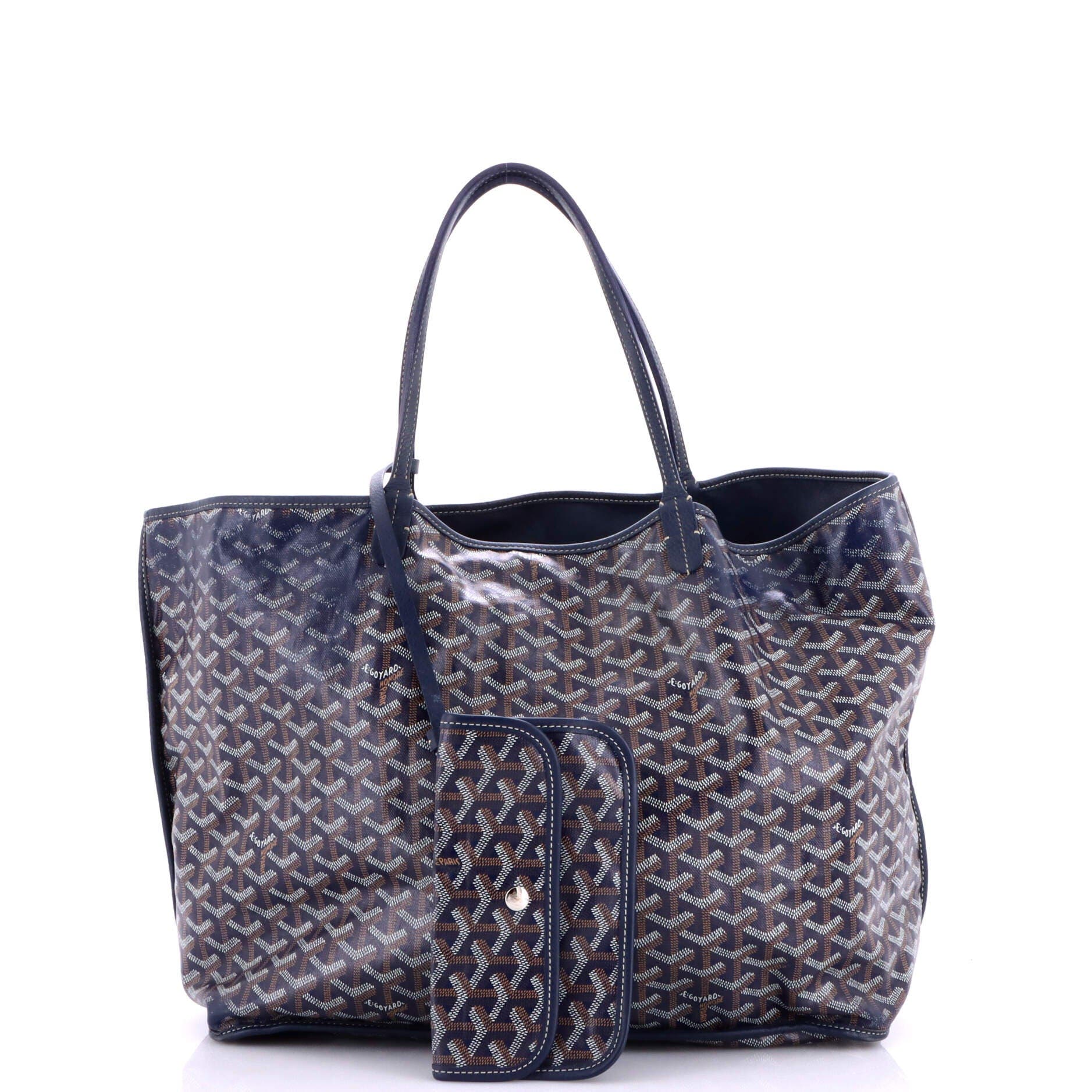 Anjou Reversible Tote Coated Canvas GM, Alternate, color, Blue
