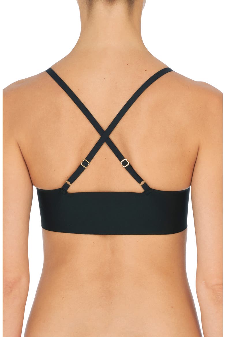 Zone Front Close Full Fit Convertible Underwire Bra, Alternate, color, BLACK