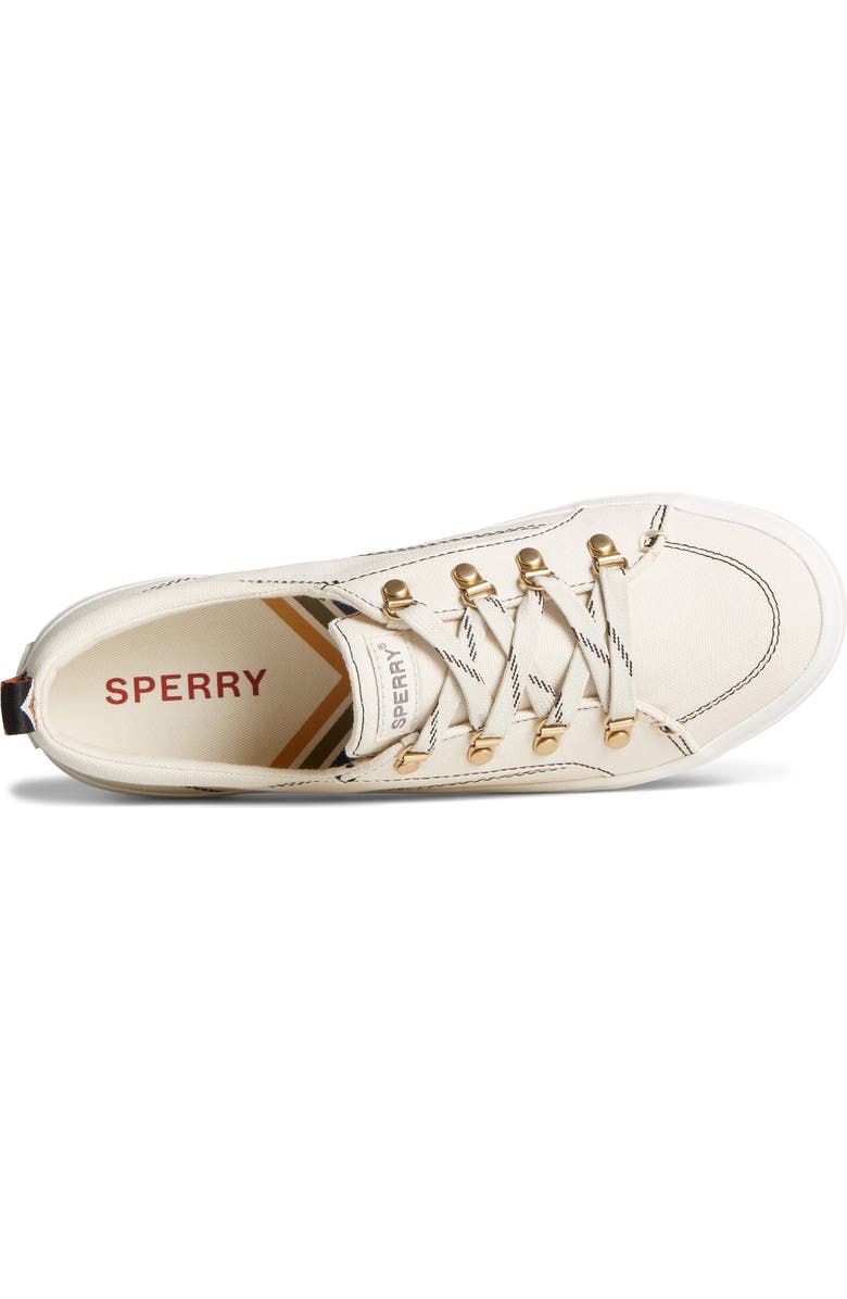 Sperry Crest Vibes Sneaker, Alternate, color, White