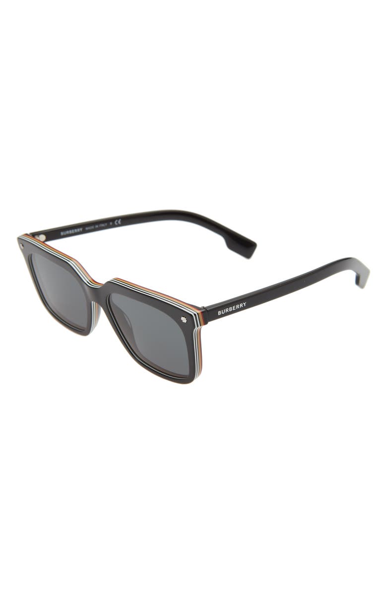 Burberry 56mm Square Sunglasses, Alternate, color, 