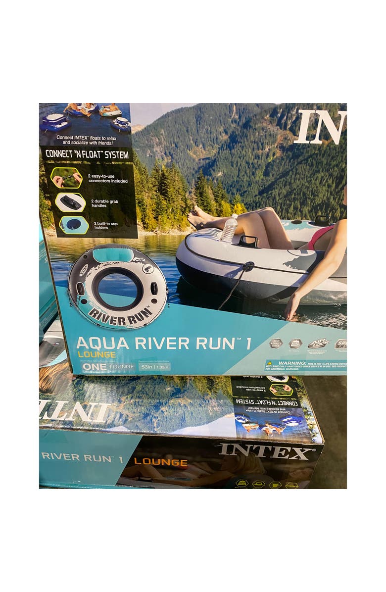 Intex 1 Inflatable Float For Water Use, Alternate, color, Multicolored