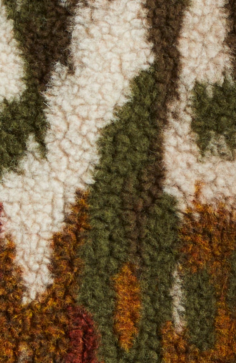 Isabel Marant Kervon Camo Fleece Jacket, Alternate, color, 