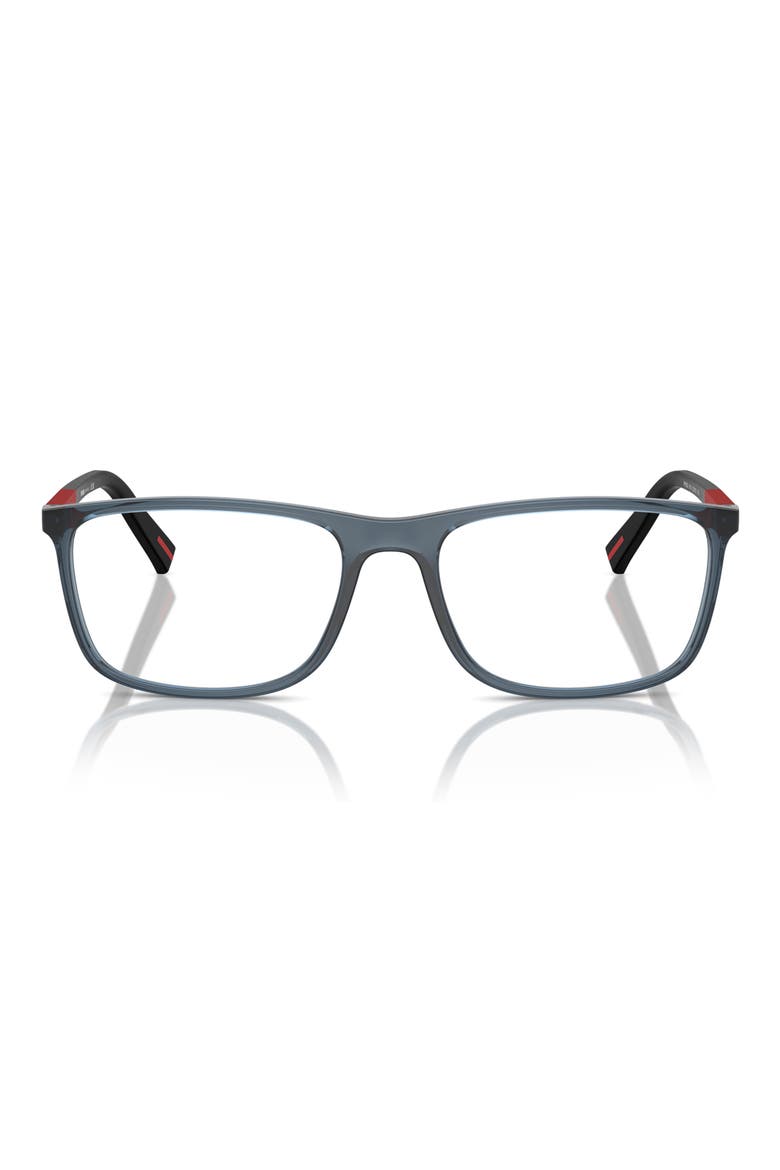 57mm Rectangular Optical Glasses, Main, color, TRANSPARENT AVIO