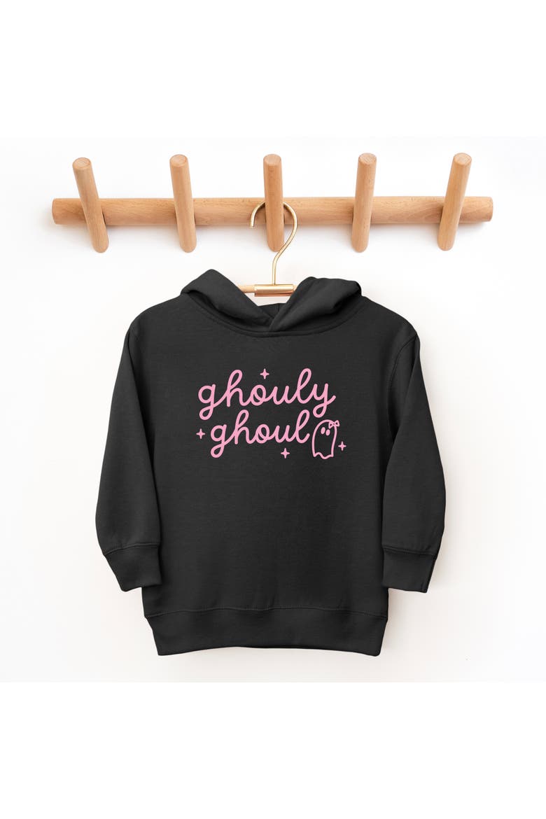 Ghouly Ghoul Toddler Hoodie, Alternate, color, Black