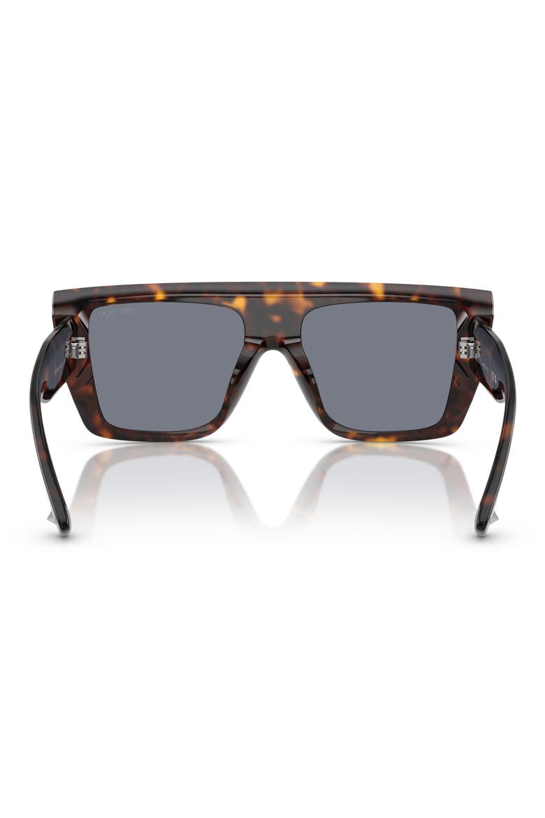 52mm Rectangular Sunglasses, Alternate, color, HAVANA/ GREY