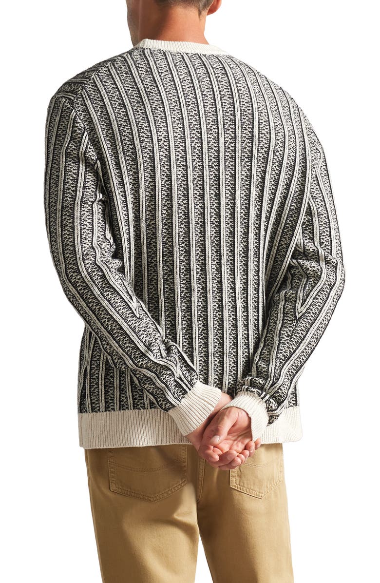 Ted Baker London Buzzad Ribbed Crewneck Sweater, Alternate, color, 