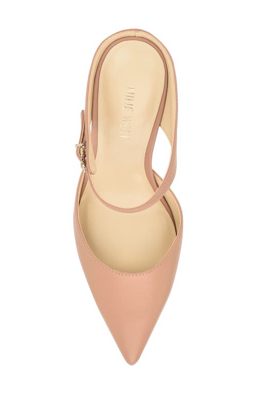 Nine West Dakka Pointed Toe Pump In Pink