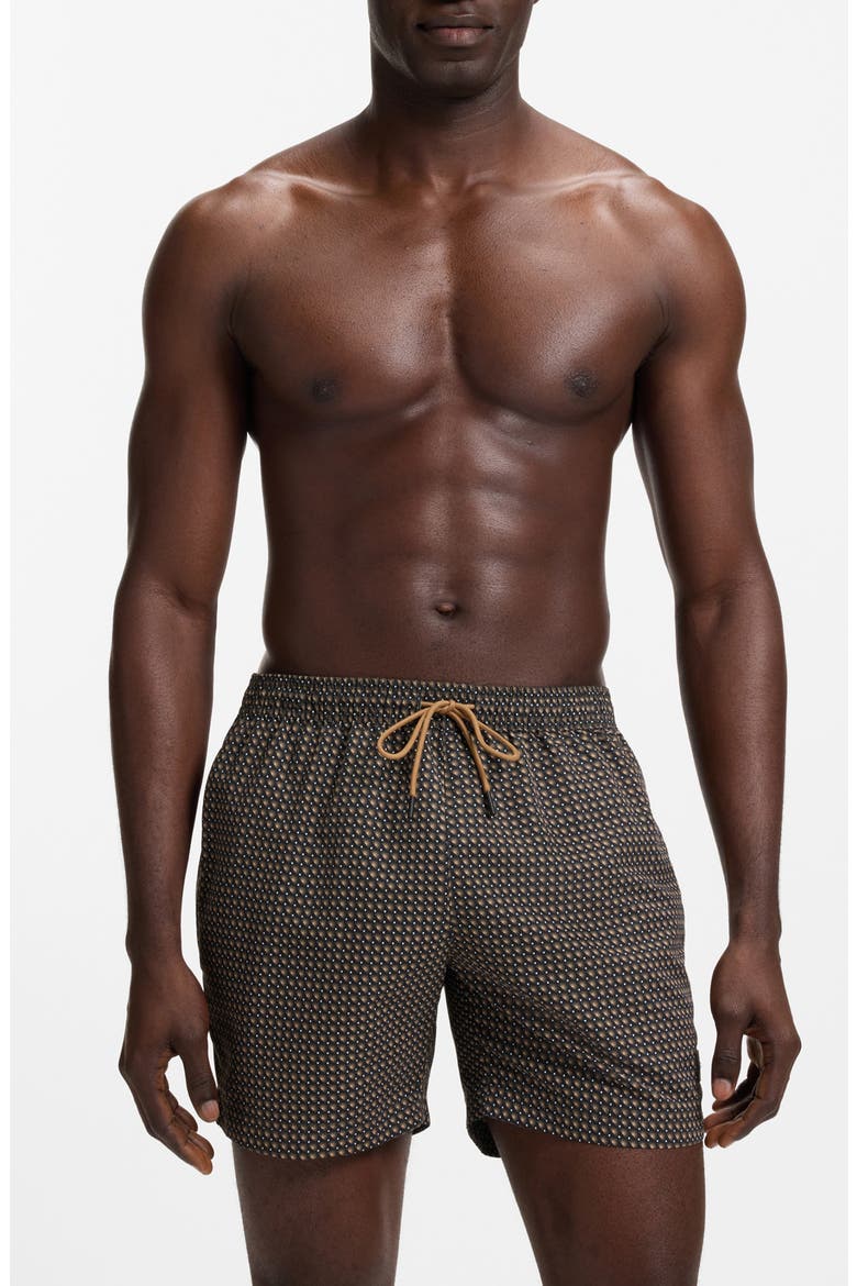 Vibe Swim Trunks, Main, color, BLACK