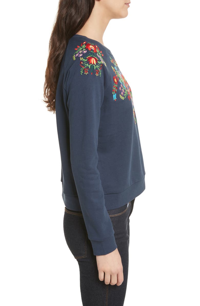 Rebecca Minkoff Jennings Sweatshirt, Alternate, color, 