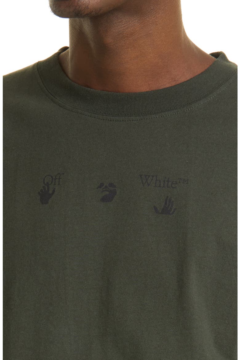 Bolt Arrow Slim Graphic Tee, Alternate, color, ROSIN GREEN