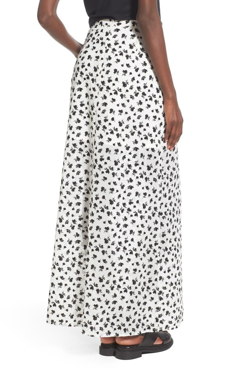 Leith Floral Print Maxi Skirt, Alternate, color,