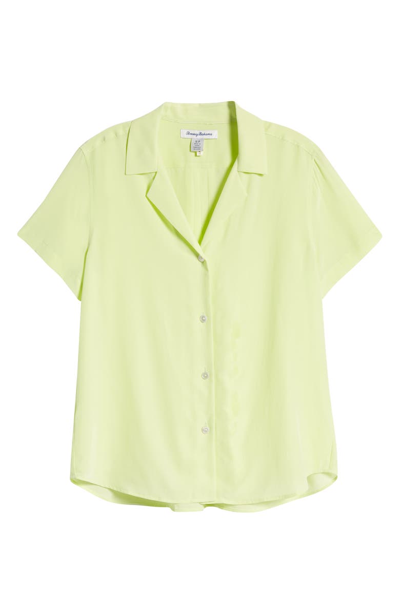 Tommy Bahama Talullah Silk Camp Shirt, Alternate, color, 
