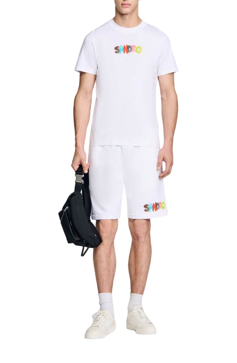 SANDRO Wild Animals T-shirt, Alternate, color, 