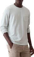 Marine Layer Luxe Slub Long Sleeve Pocket T-Shirt