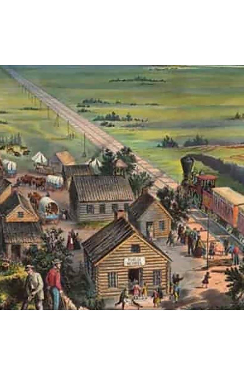 Rio Grande Games Prairie Railroads Train Strategy Board Game, Ages 14+, Alternate, color, Multicolored