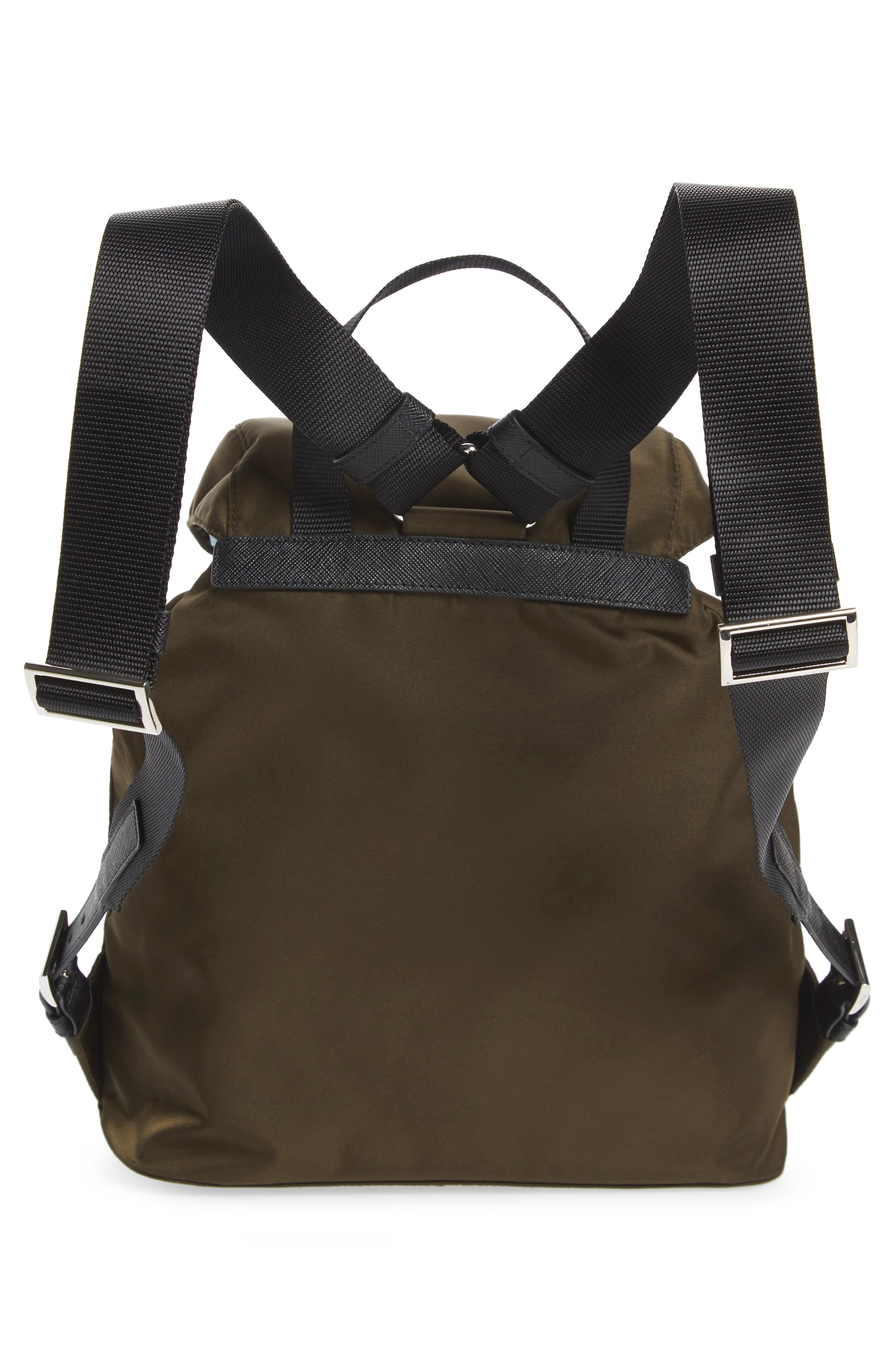 Medium Nylon Backpack, Alternate, color, MIMETICO