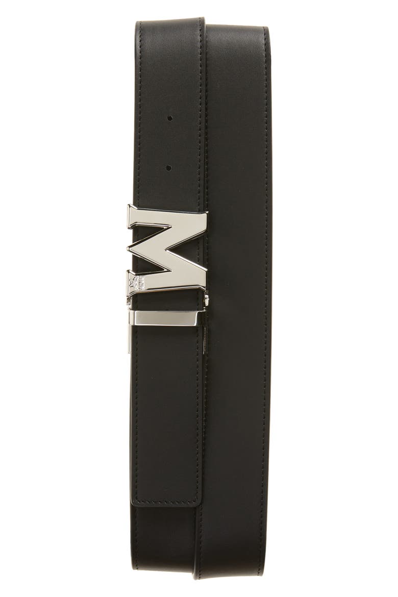 Claus Reversible Belt, Alternate, color, BLACK