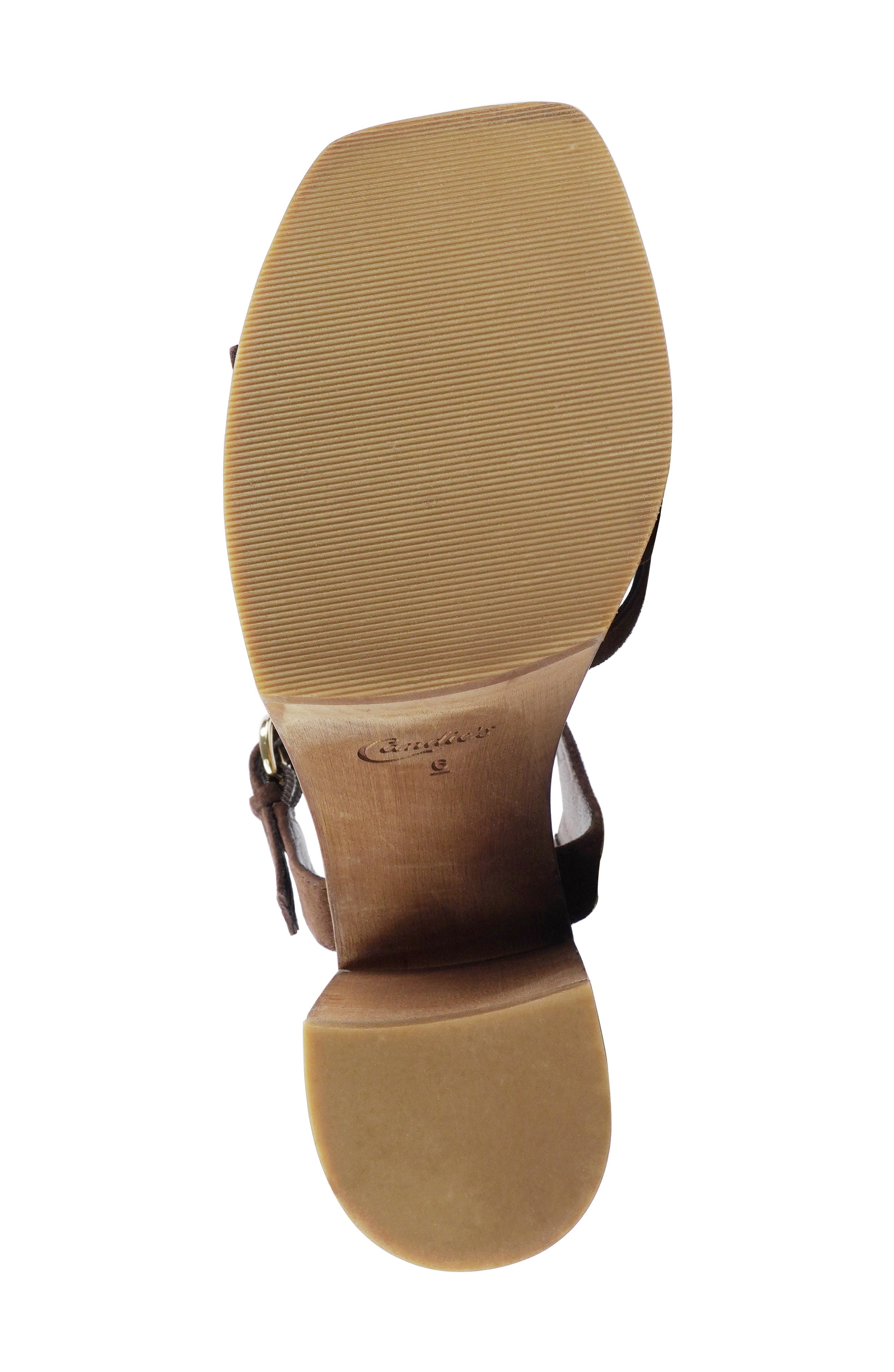 Mckenley Platform Slide Sandal, Alternate, color, BROWN SUEDE