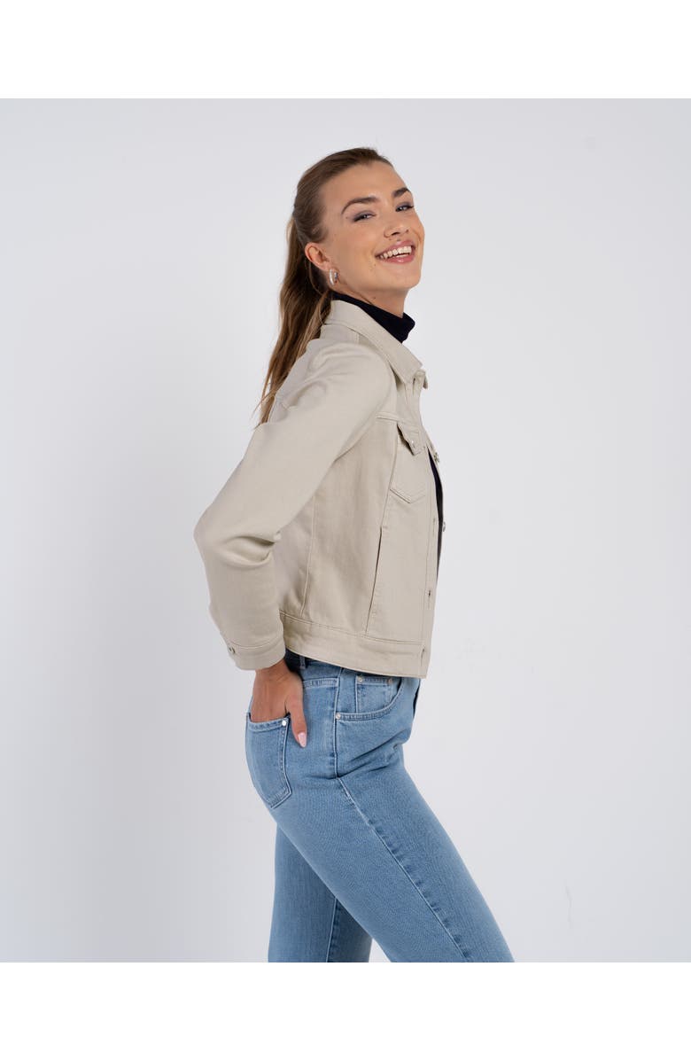 Kettlewell Darla Denim Jacket, Alternate, color, Marble Stone