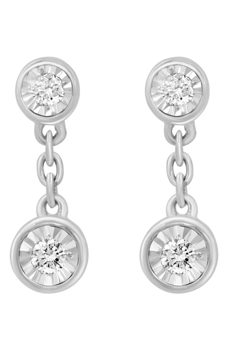 EFFY Lab-Grown Diamond Drop Earrings, Alternate, color,