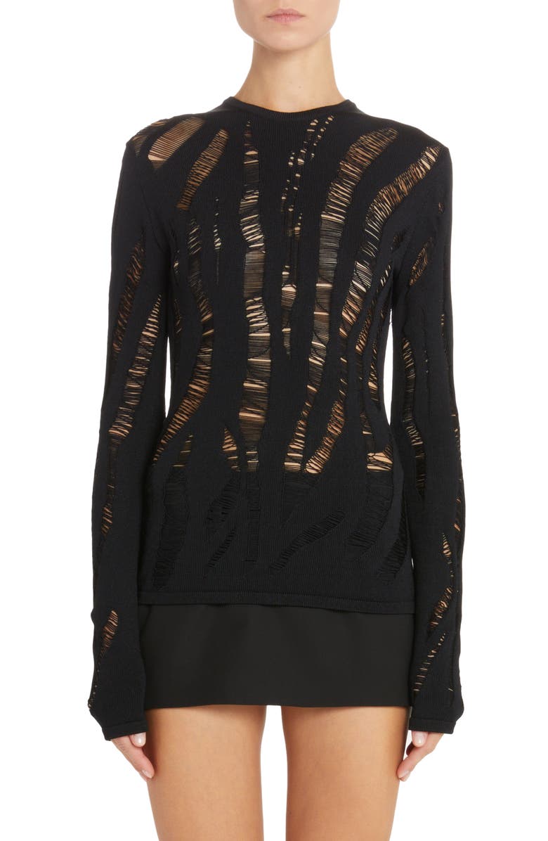 Versace Serie Grunge Sweater, Main, color, 