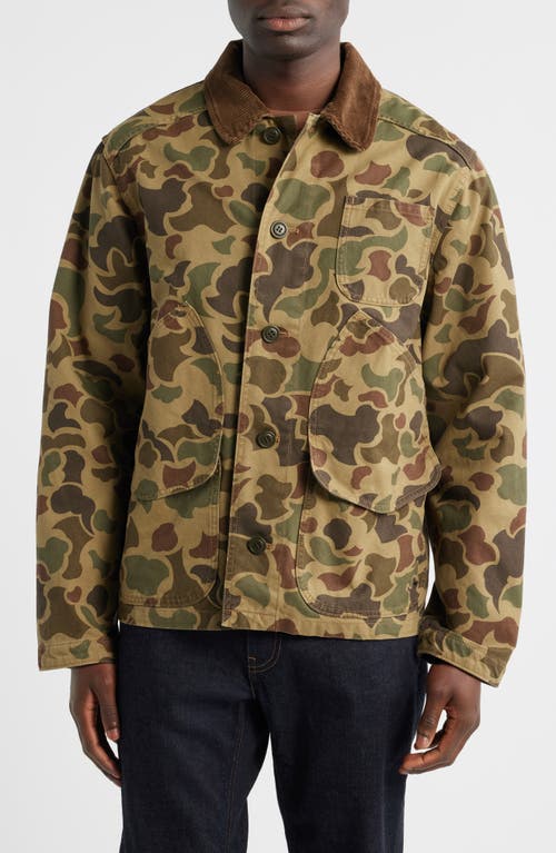 Filson Cotton Canvas Outfitter Jacket In Brown