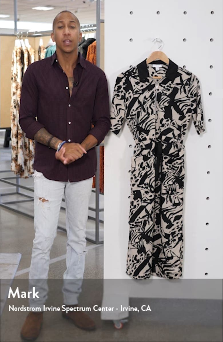 Front Zip Midi Shirtdress, sales video thumbnail