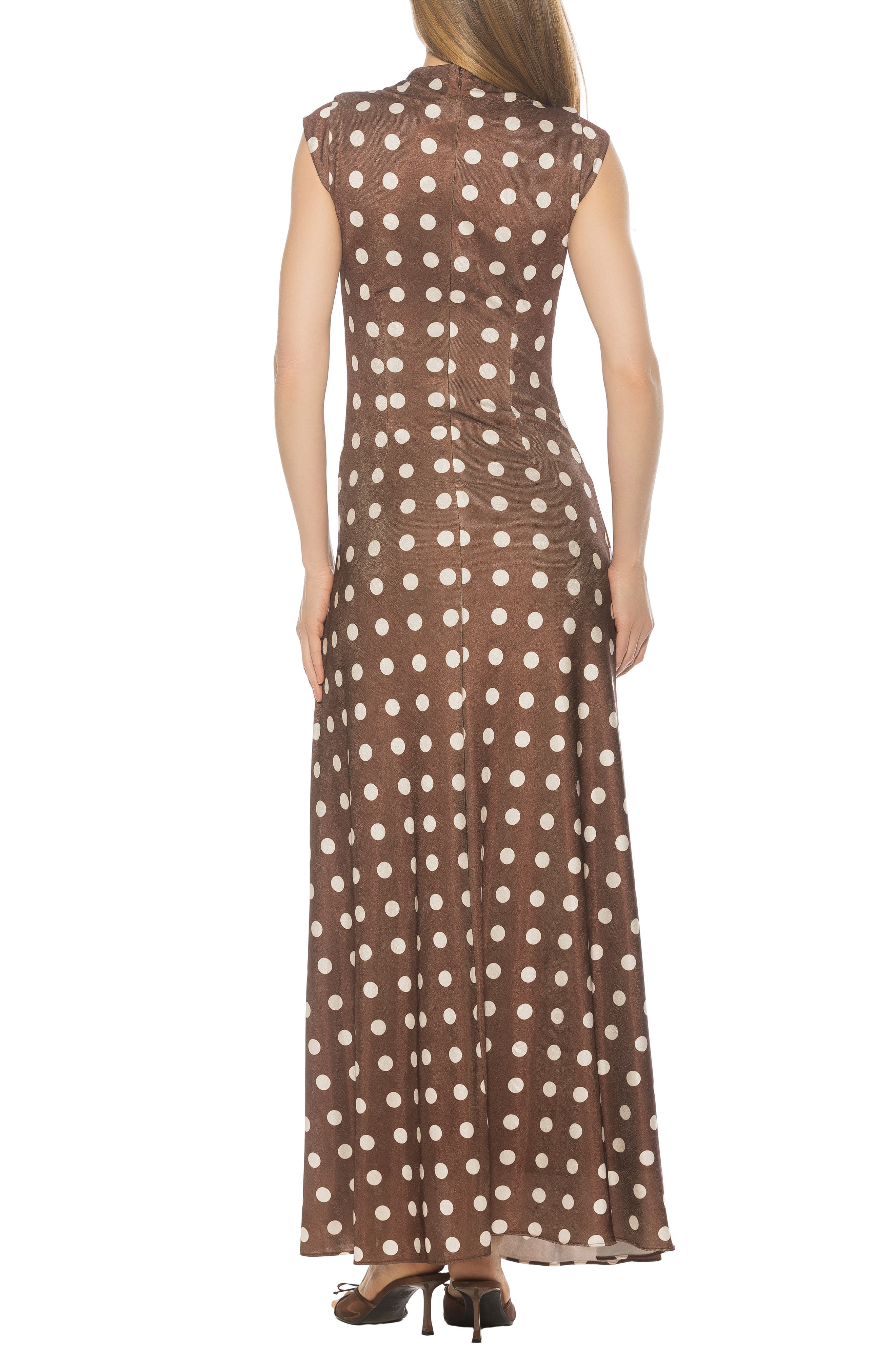 Nalani Mock Neck Maxi Dress - image 2