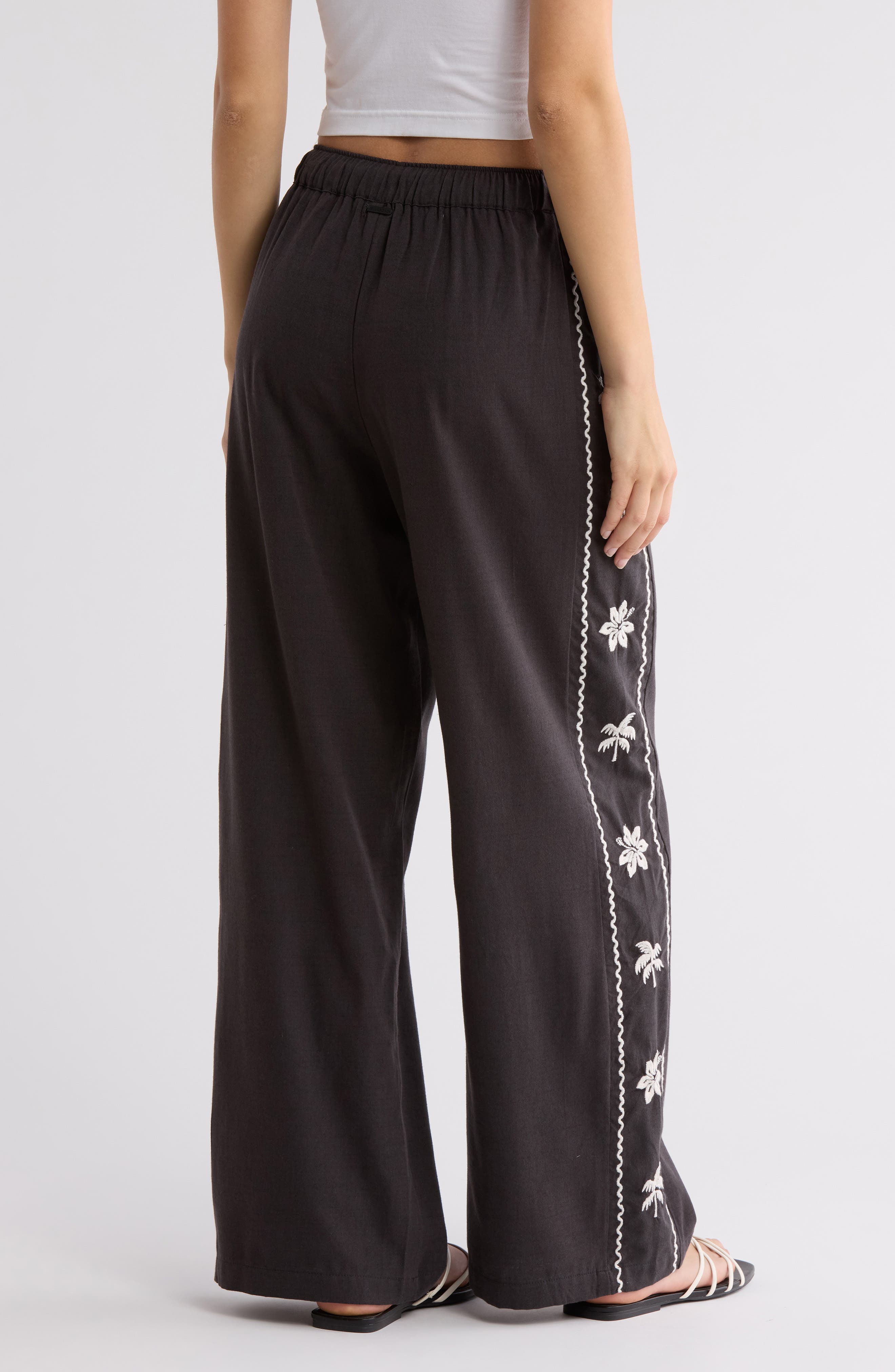 Days End Cotton Blend Drawstring Pants - image 2