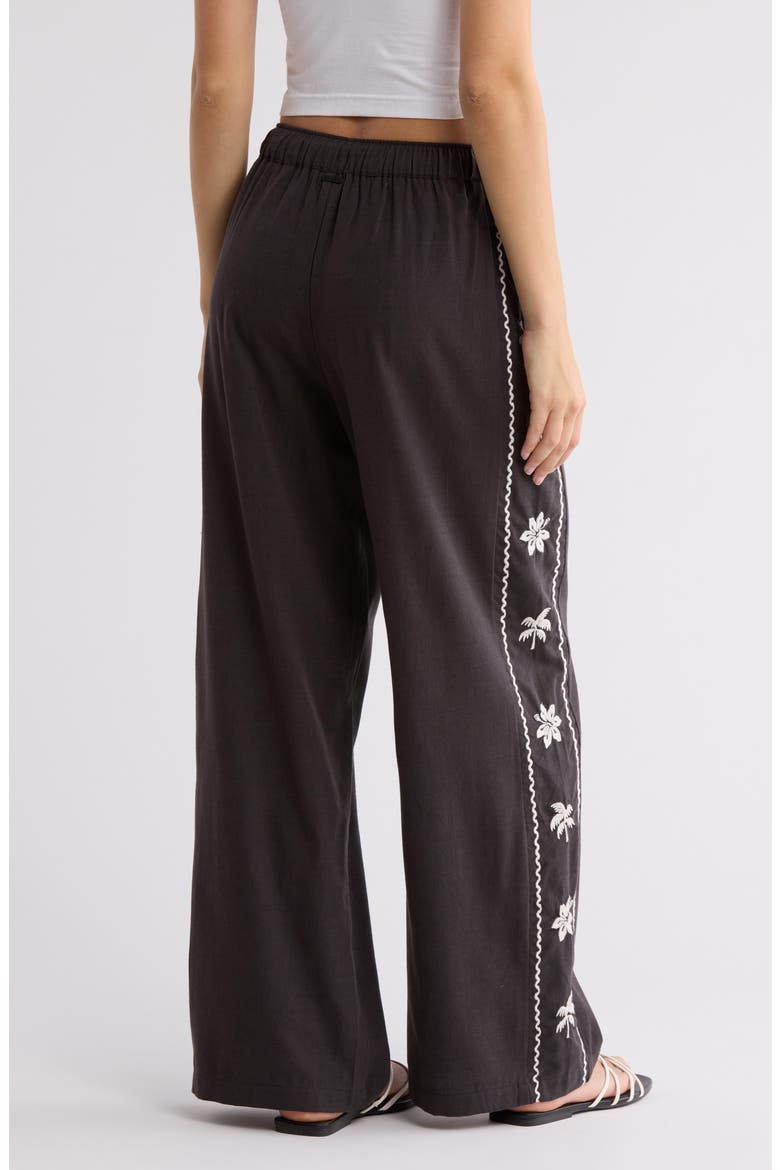Days End Cotton Blend Drawstring Pants, Alternate, color, BLACK SANDS