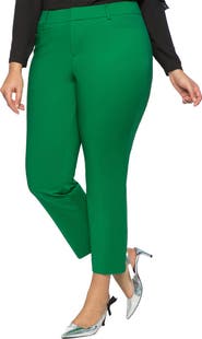 ELOQUII Kady Fit Double-Weave Pant