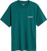 Carhartt Work In Progress Soil Logo Graphic T-Shirt