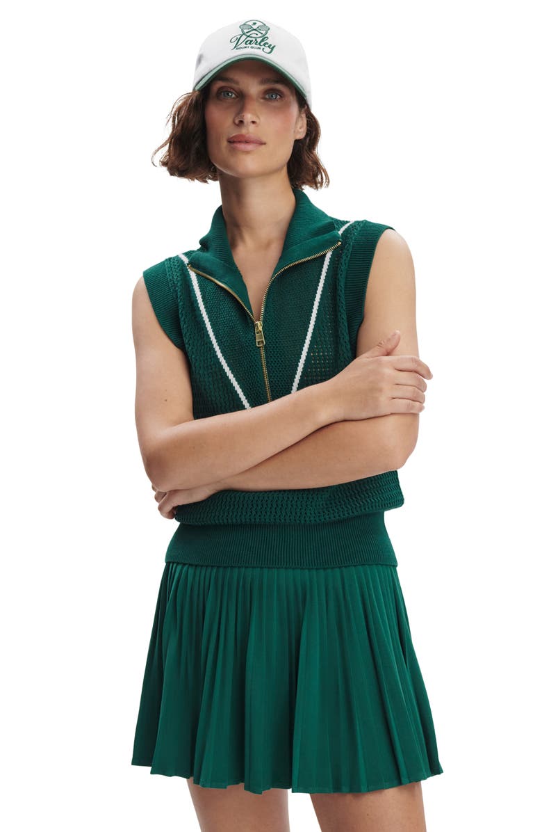 Varley Allena Half-Zip Sweater Vest, Alternate, color, 