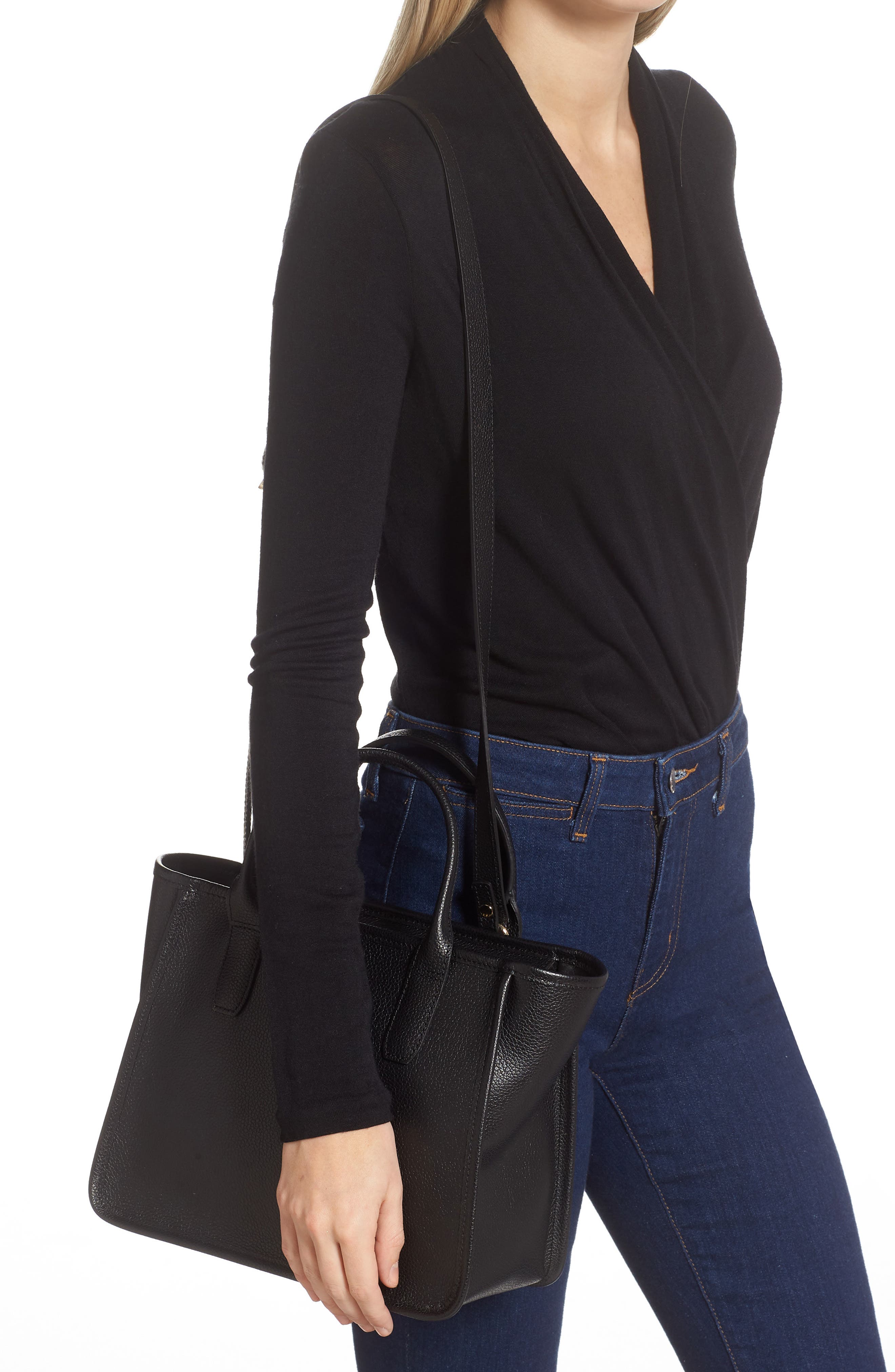 Longchamp Le Foulonné Top Handle Bag, Alternate, color, 