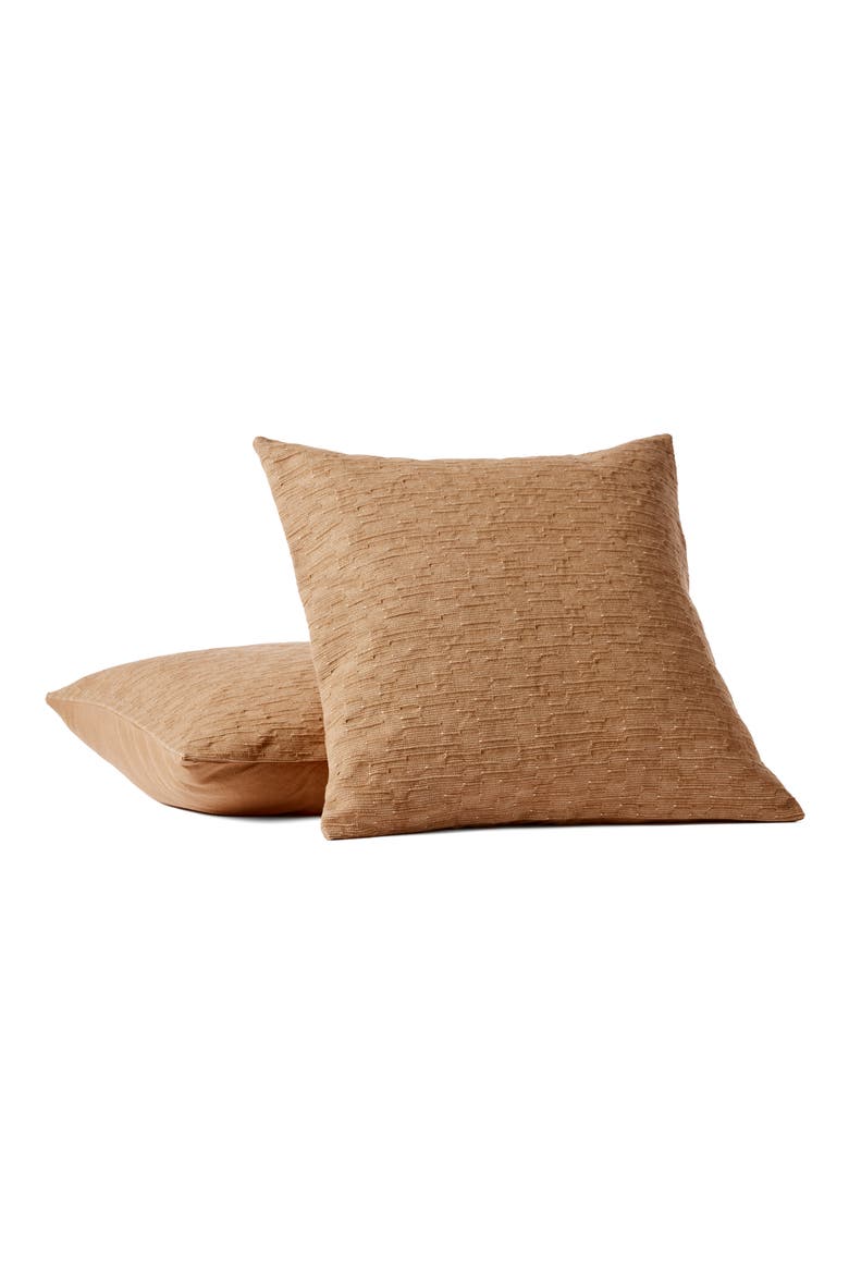 Toro Canyon Organic Cotton Accent Pillow, Main, color, ALMOND/ UNDYED