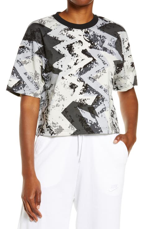 Heatwave Boxy Crop Graphic Tee