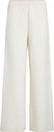 Eleventy Cashmere Blend Wide Leg Pants