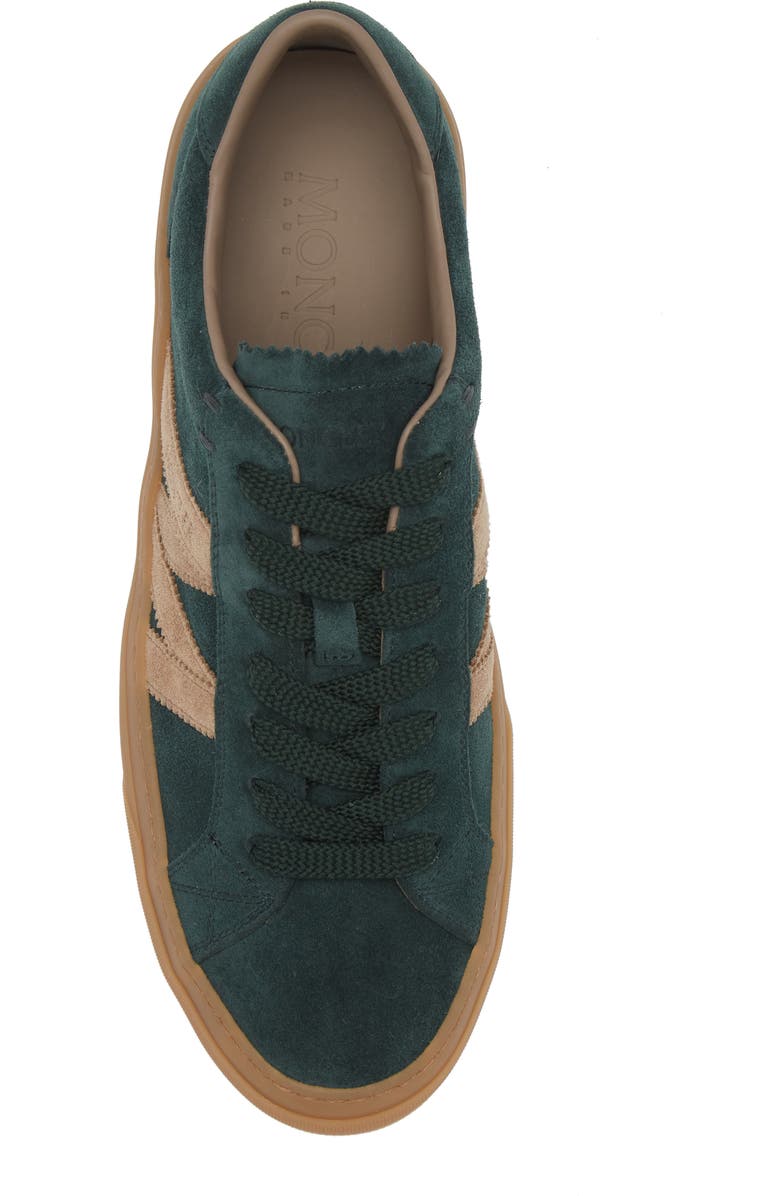 Moncler Monaco 2 Low Top Sneaker, Alternate, color, June Bug