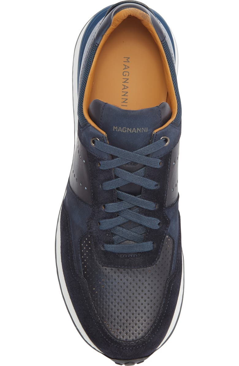 Magnanni Sona Sneaker, Alternate, color, Navy