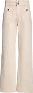 Veronica Beard Taylor Wide Leg Jeans